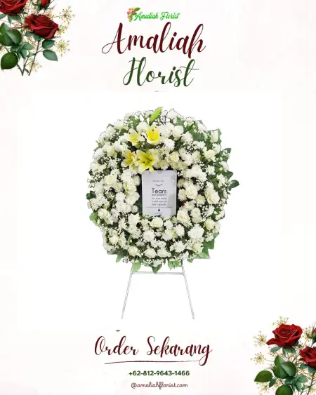 Krans Bunga Duka Tanah Tumbuh