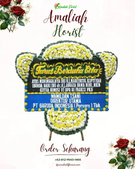 Papan Bunga Duka Tanah Tumbuh